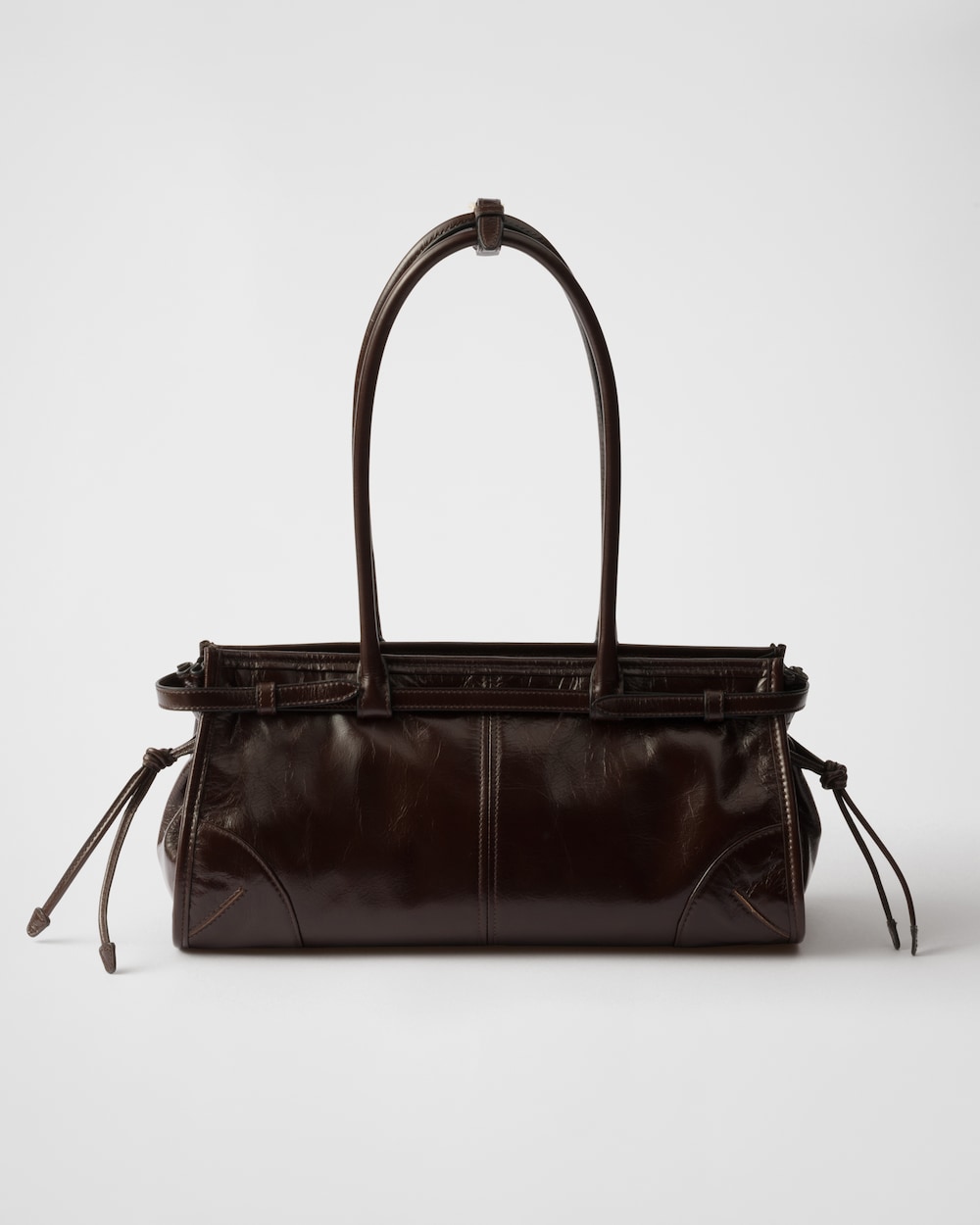 Prada Bonnie Medium Leather Handbag - Image 6